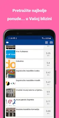 Tražilica Zagreb android App screenshot 4